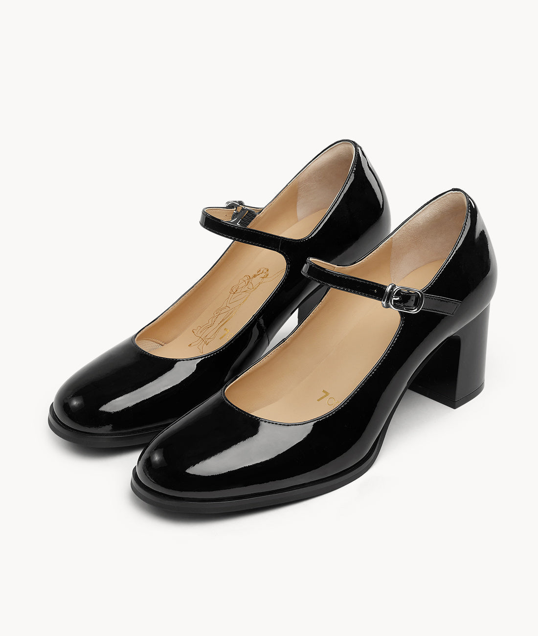 7or9 - Black Mary Jane - Pumps