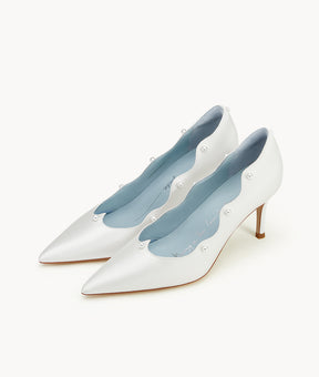 White Chocolate Pump -Final Sale