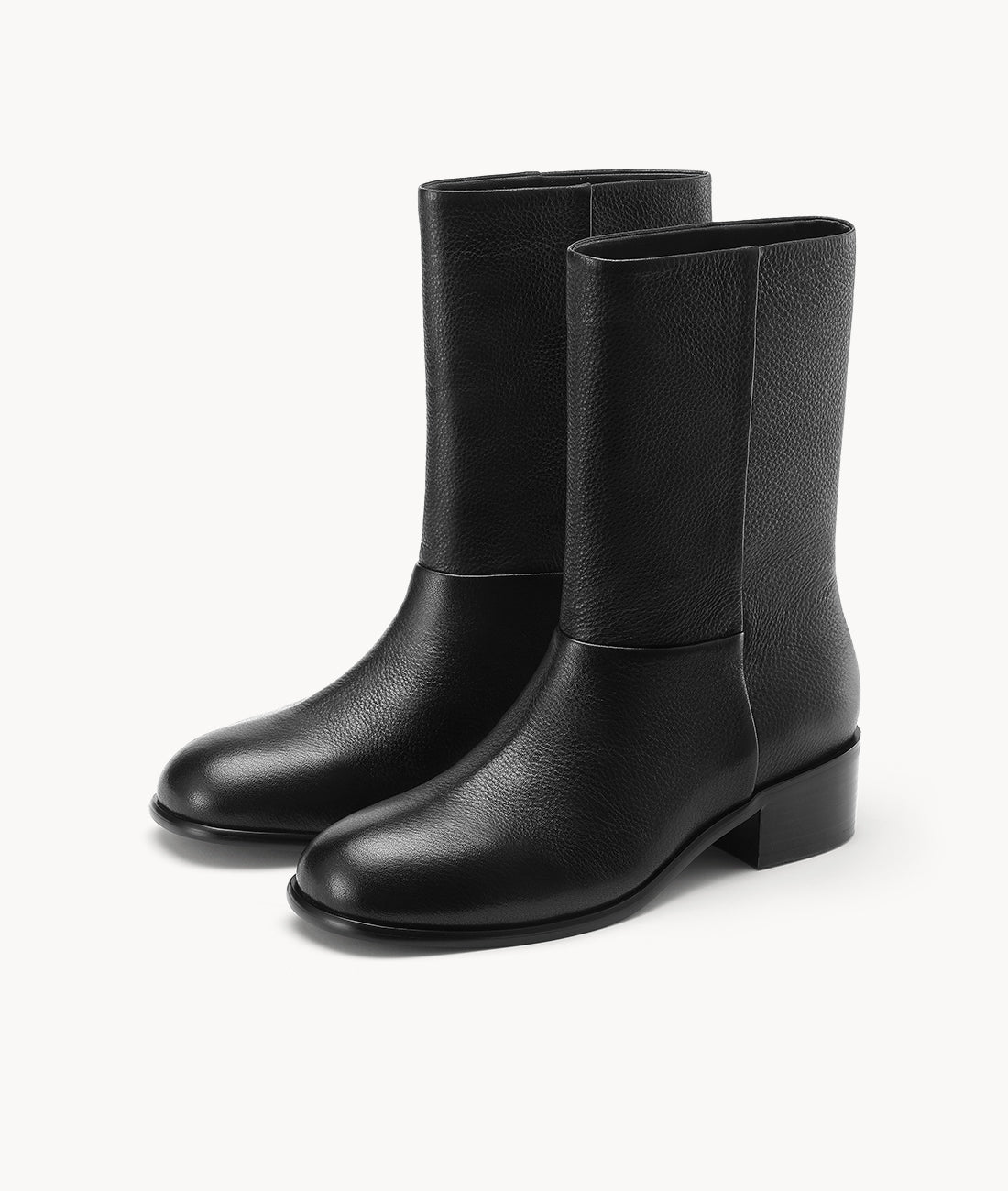 7or9 - Black Rye Bun Air-touch Foam Boot - Air-touch Foam Boots