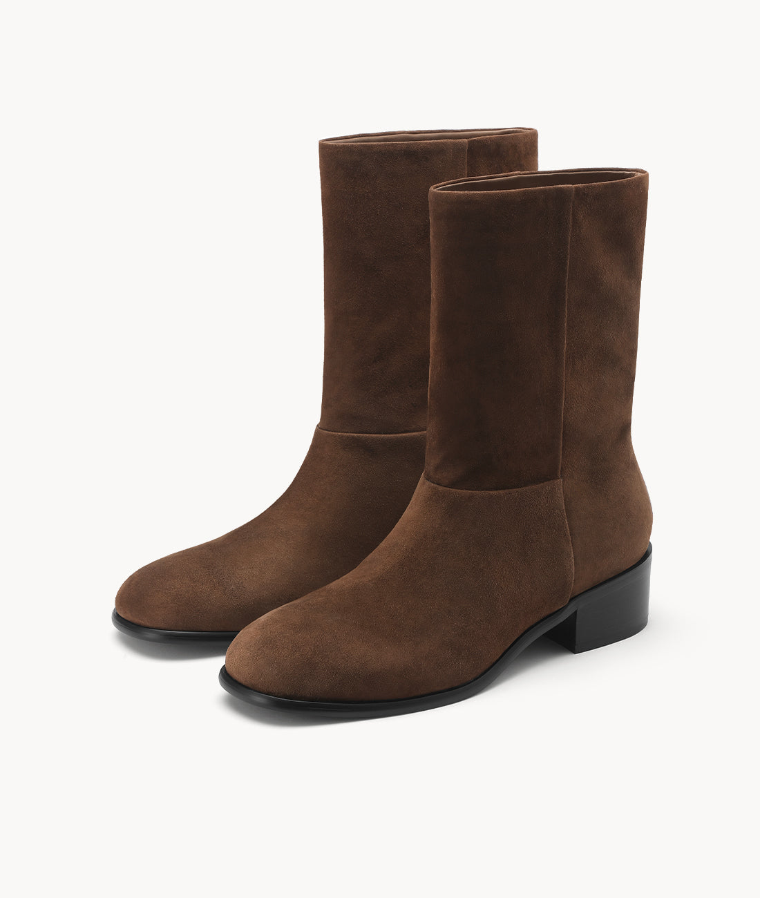7or9 - Chestnut Puree Bun Air-touch Foam Boot - Air-touch Foam Boots