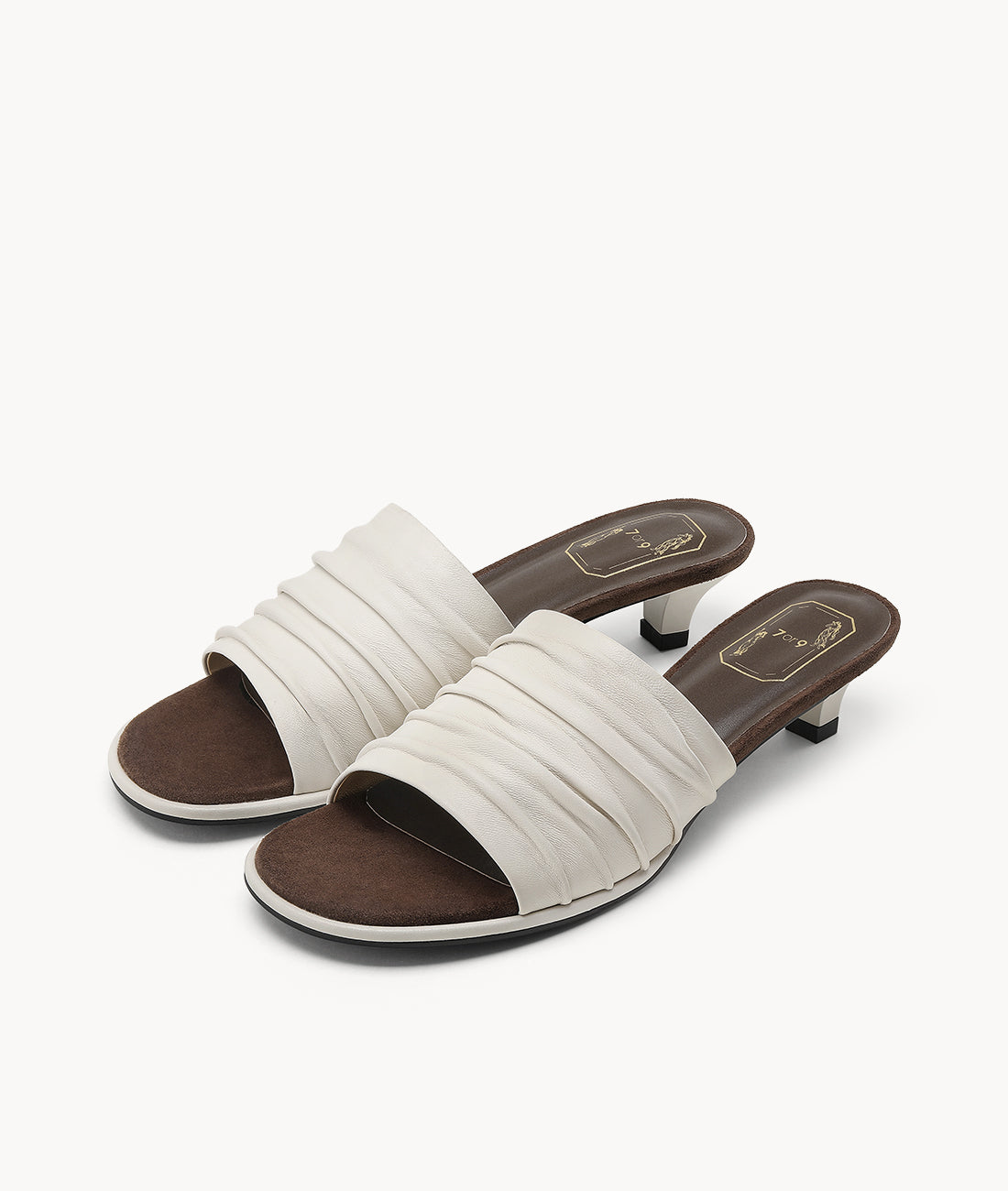 Cream Petal Sandal
