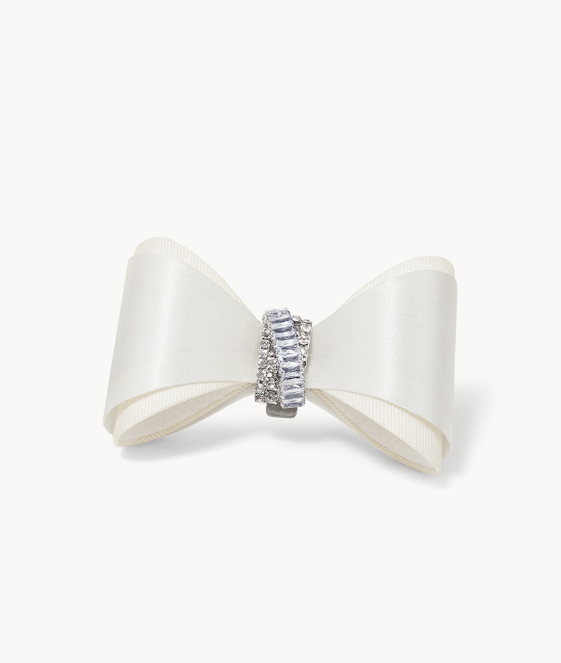 7or9 - Silk Bow Buckle - White - Buckle