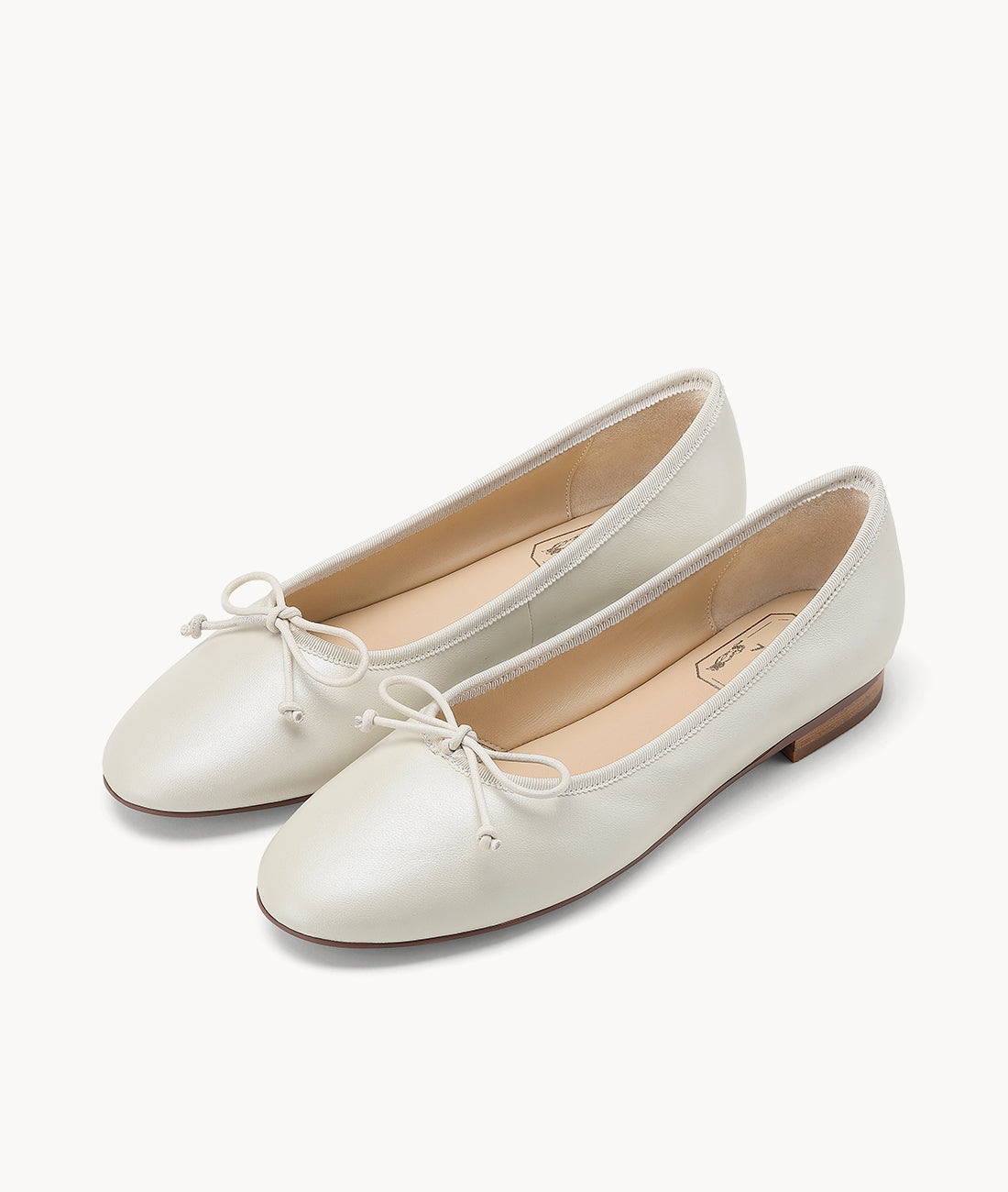 7or9 - Vanilla Canele Ballet Flat - Flats&Loafers