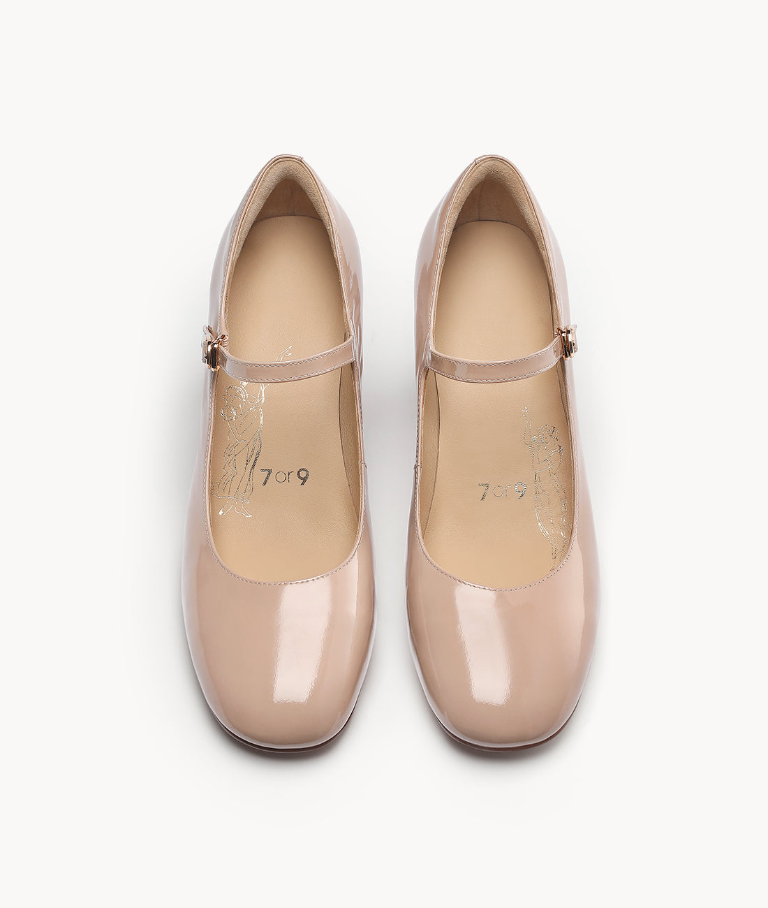 7or9 - Pink Mary Jane - Pumps