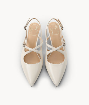 Daffodil Bloom Slingback