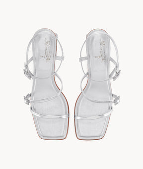 Silver Lotus Sandal