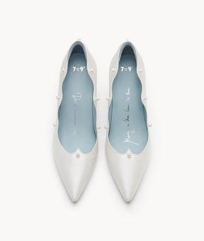 White Chocolate Pump -Final Sale