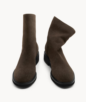 Chestnut Parfait Air-touch Foam Boot