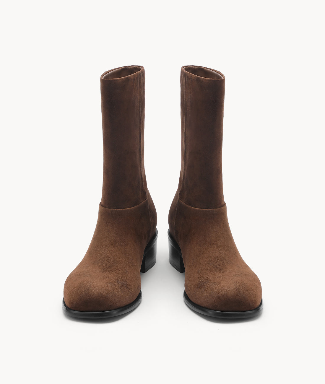7or9 - Chestnut Puree Bun Air-touch Foam Boot - Air-touch Foam Boots