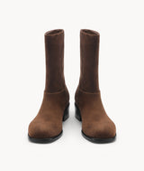 Chestnut Puree Bun Air-touch Foam Boot