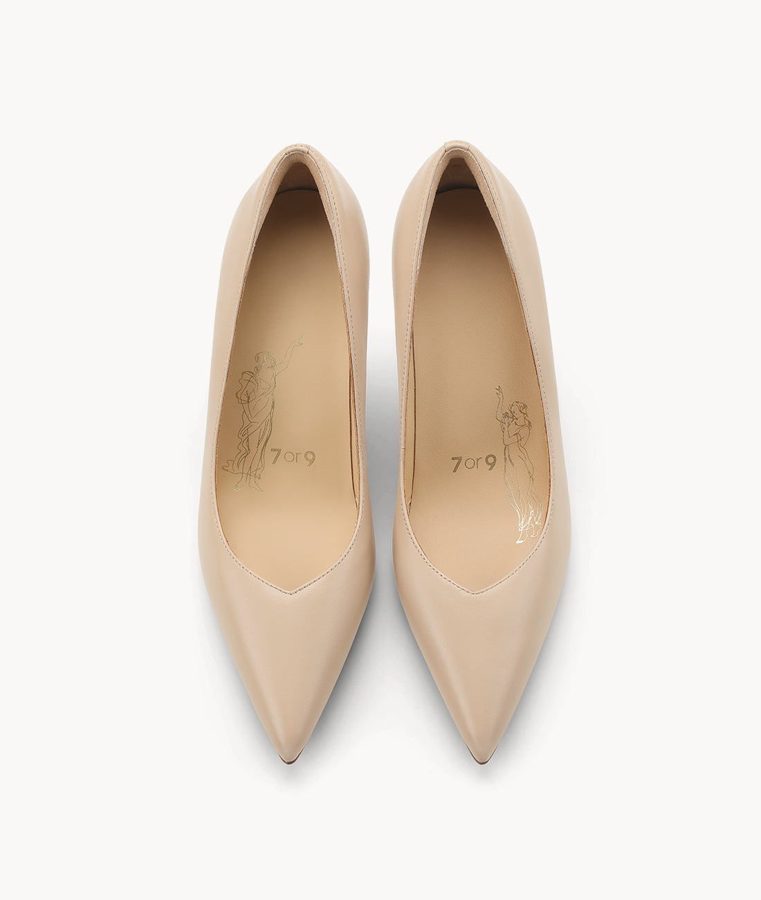 7or9 - Blush Peach Pump - Pumps
