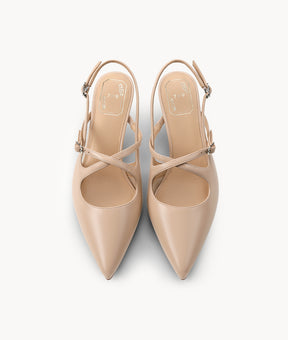 Peony Bloom Slingback
