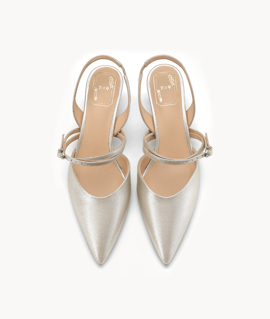7or9 - Luna Shell Slingback - Slingbacks