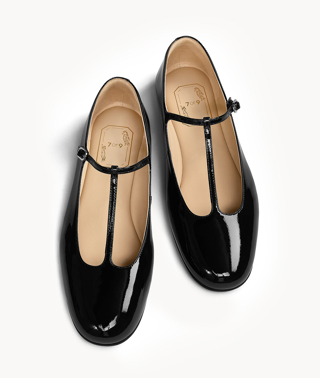 7or9 - Black Choc Jelly - Flats&Loafers