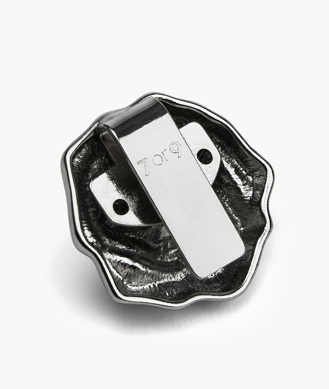 Camellia Buckle - Silver