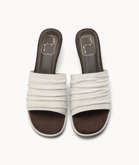 Cream Petal Sandal