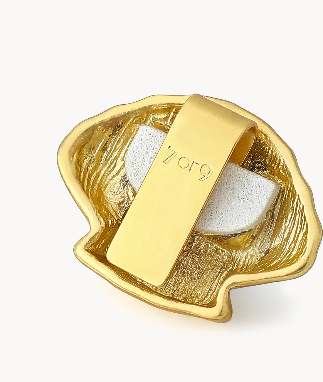Small Shell Metal Buckle