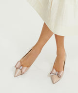 Silk Bow Buckle - Pink