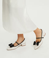 Silk Bow Buckle - Black