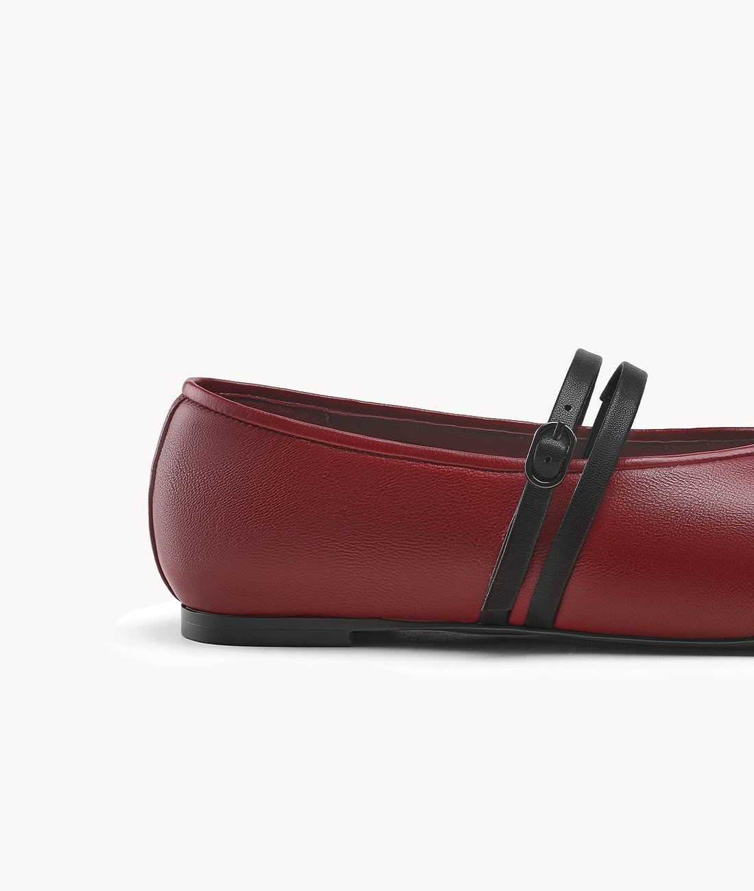 7or9 - Red Bean Fluffy Bread Flat - Flats&Loafers