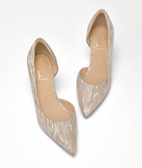 White Butterfly Shell Pump
