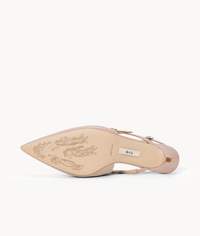 Peony Bloom Slingback