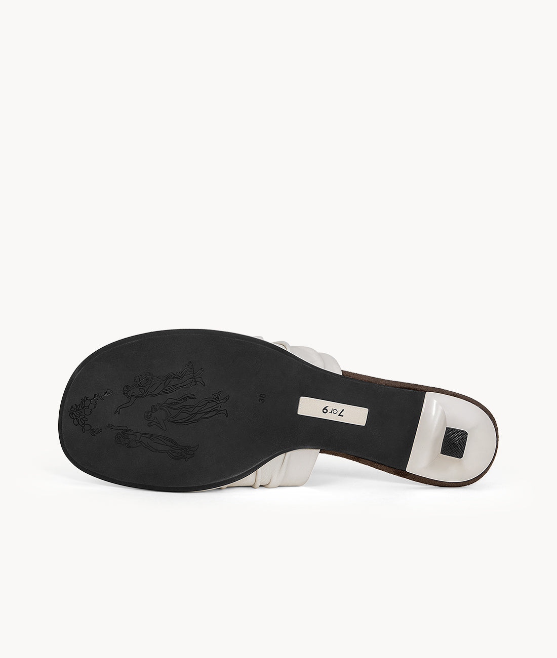 Cream Petal Sandal