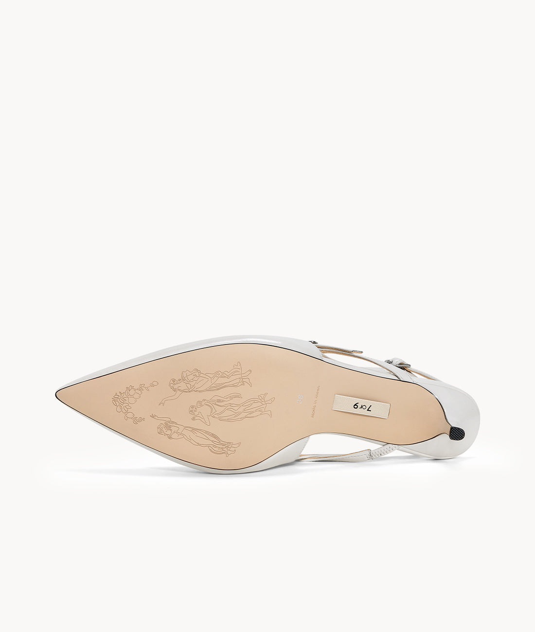 Daffodil Bloom Slingback