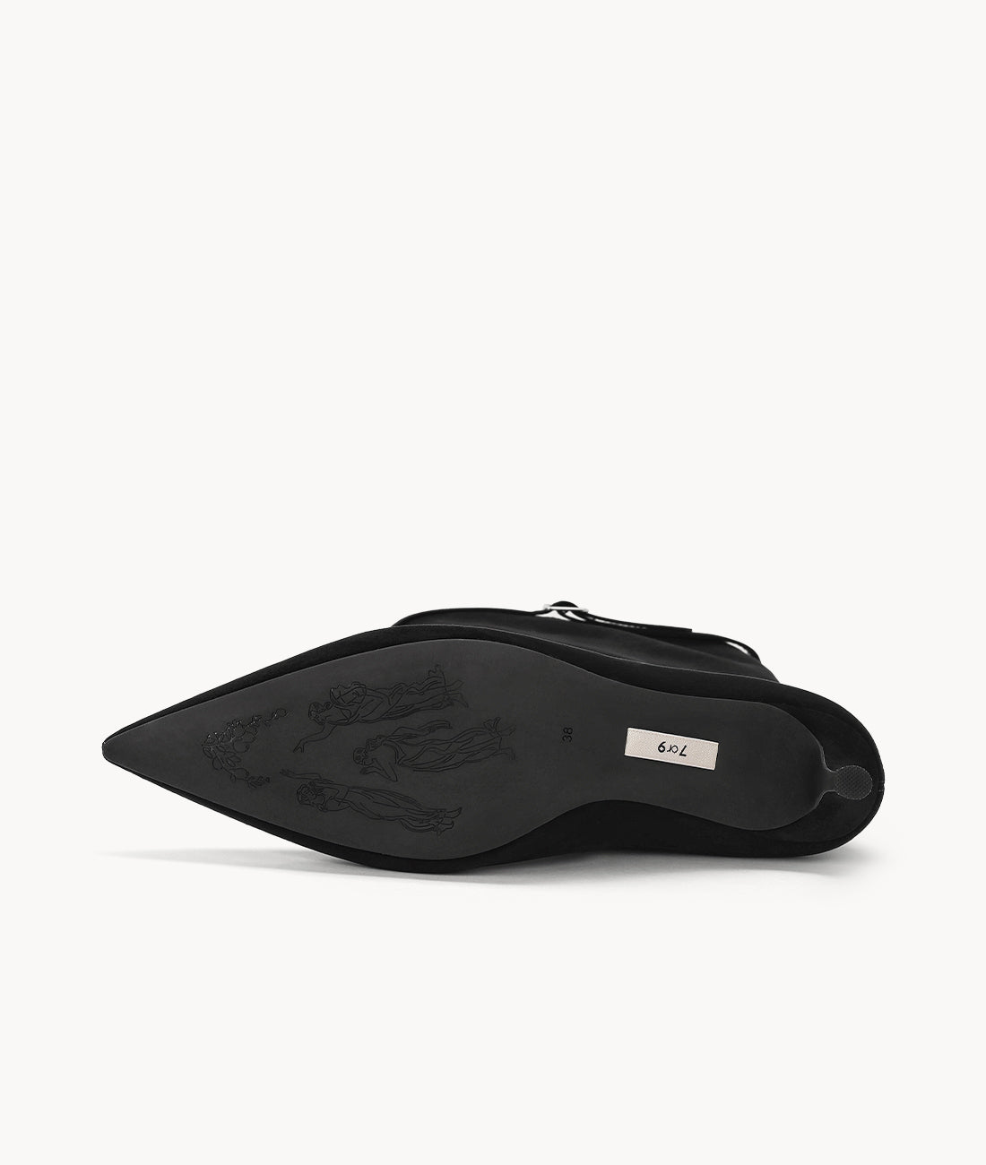 7or9 - Black Rosewood Air-touch Foam Boot - Air-touch Foam Boots