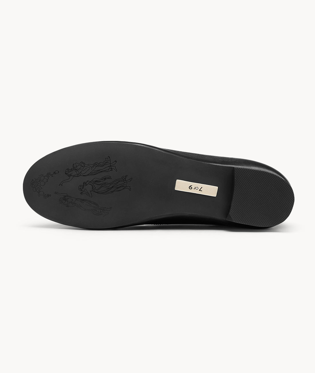 Dark Canele Ballet Flat