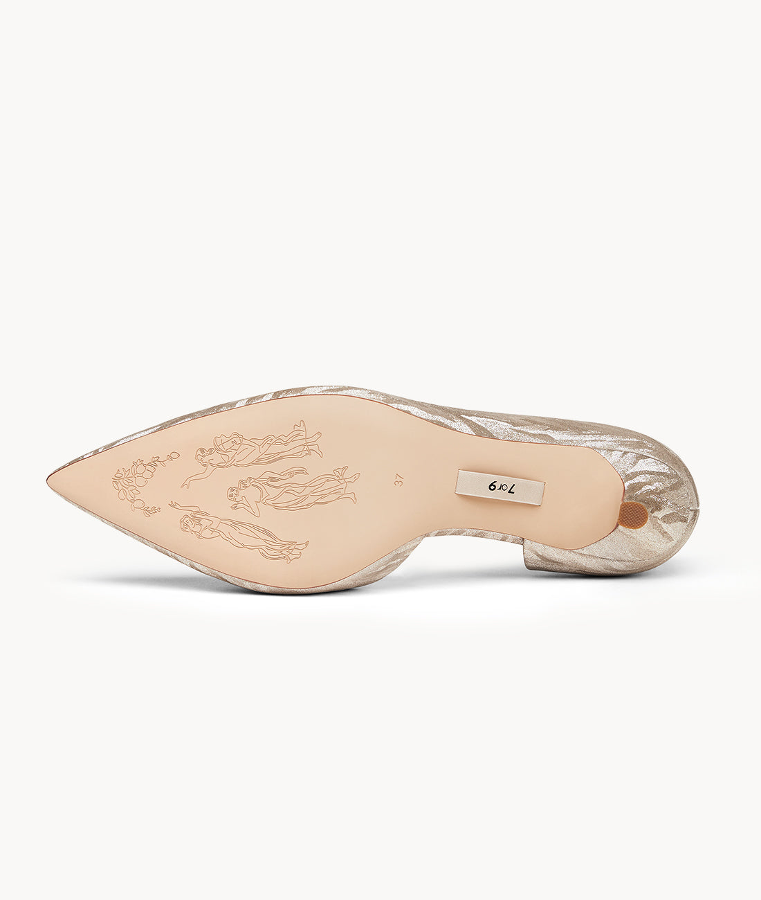 White Butterfly Shell Pump