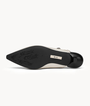 Ivory Pearl Slingback