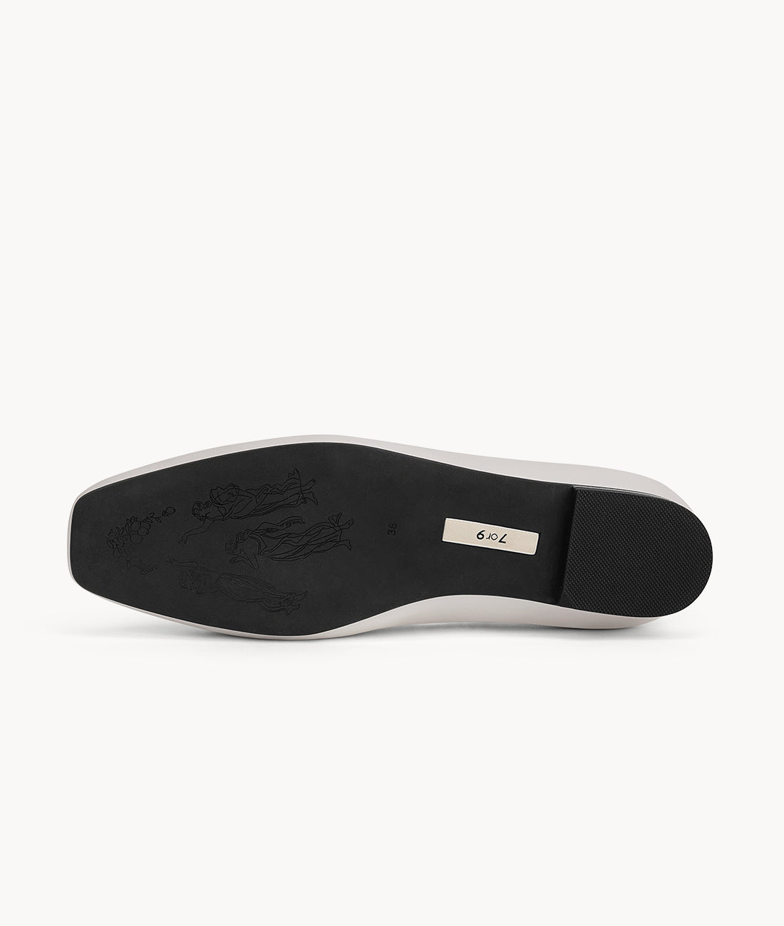 7or9 - White Gnocchi Mary Jane - Flats&Loafers