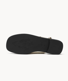 White Grass Sandal - Final Sale