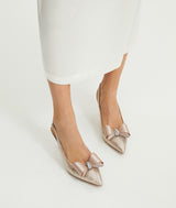 Silk Bow Buckle - Pink