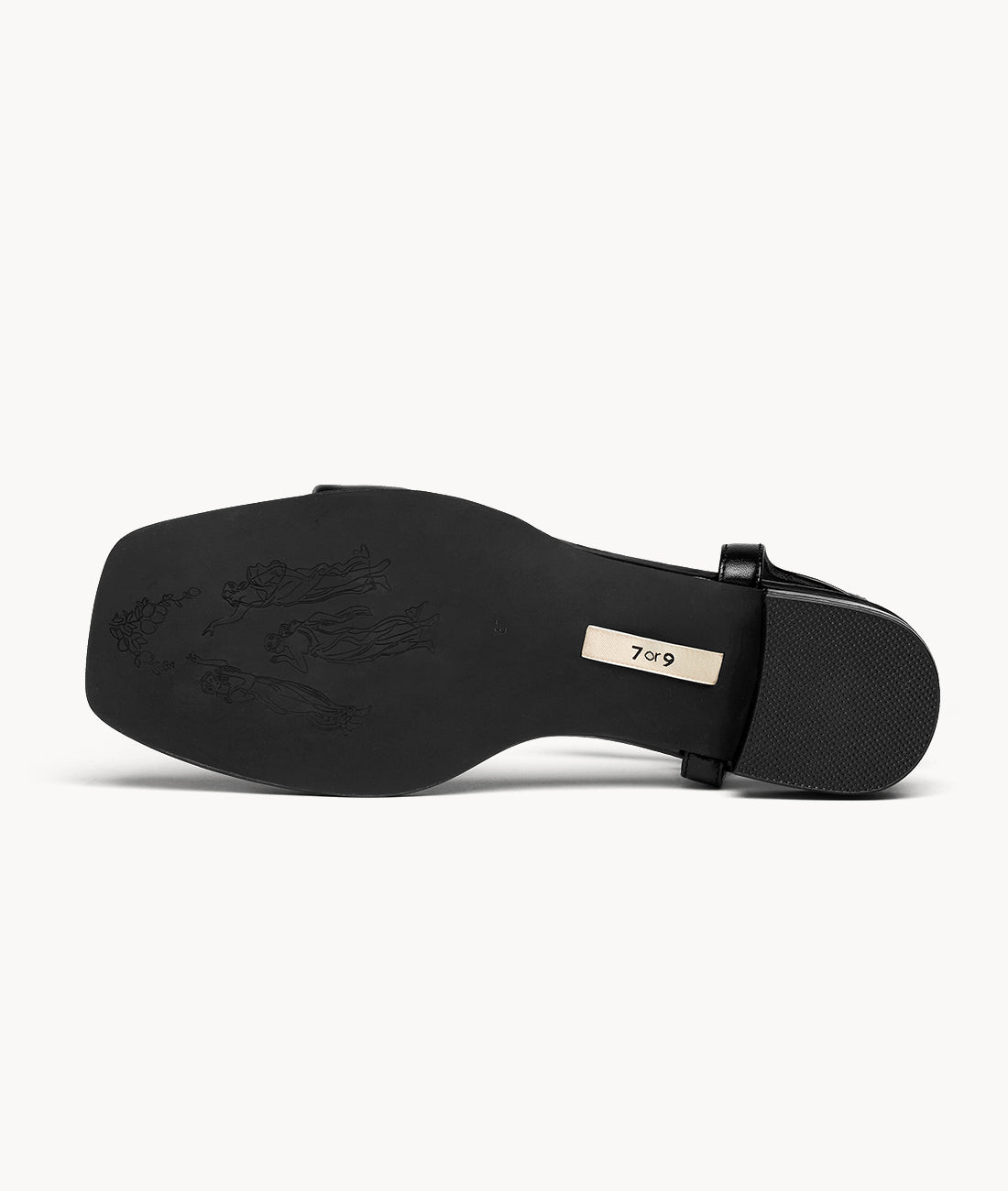 Black Choc Pudding Sandal
