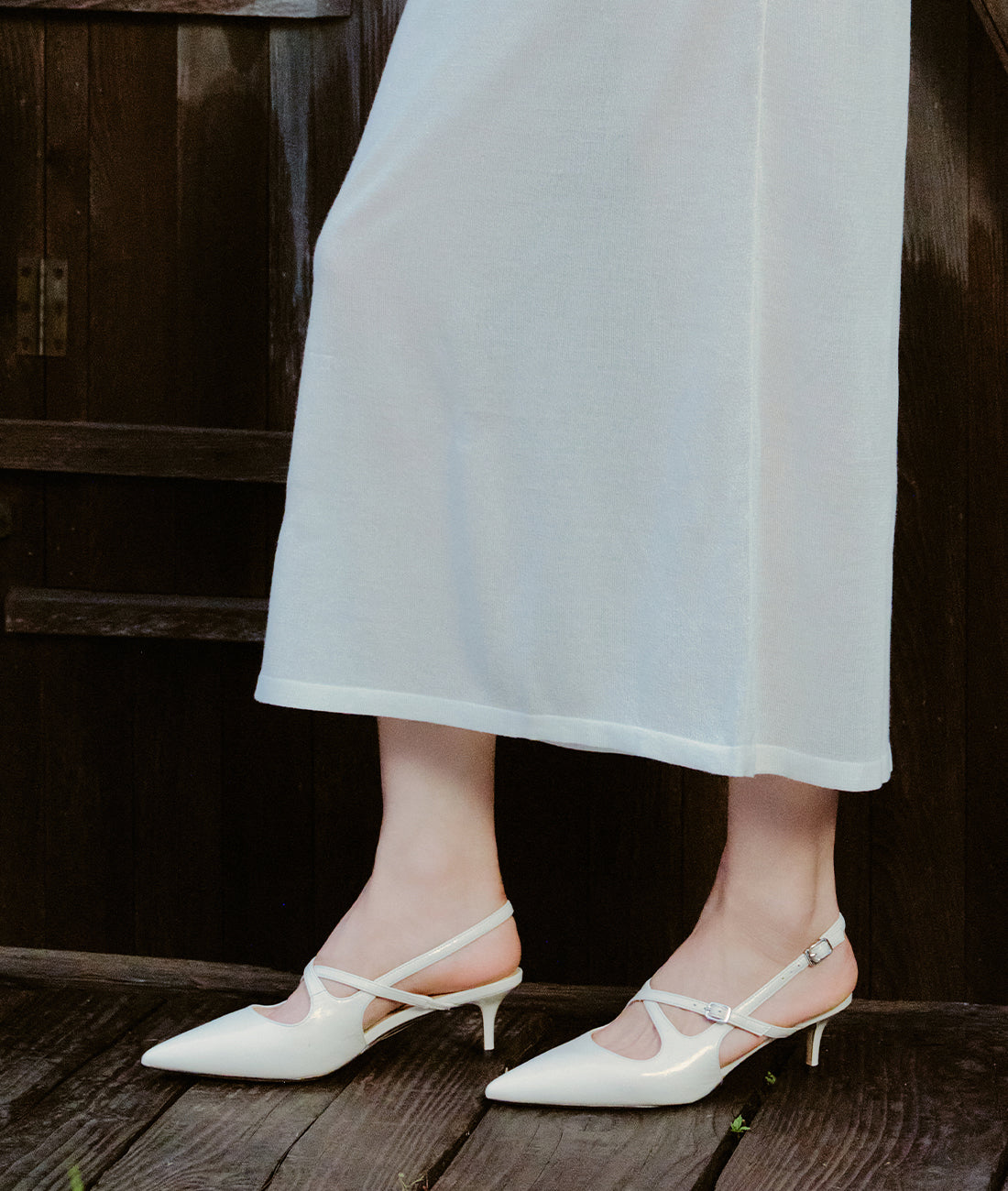 Daffodil Bloom Slingback