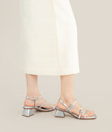 Silver Lotus Sandal