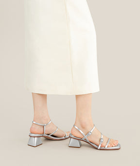 Silver Lotus Sandal
