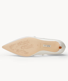 White Chocolate Pump -Final Sale