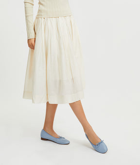 Sea Salt Canele Ballet Flat