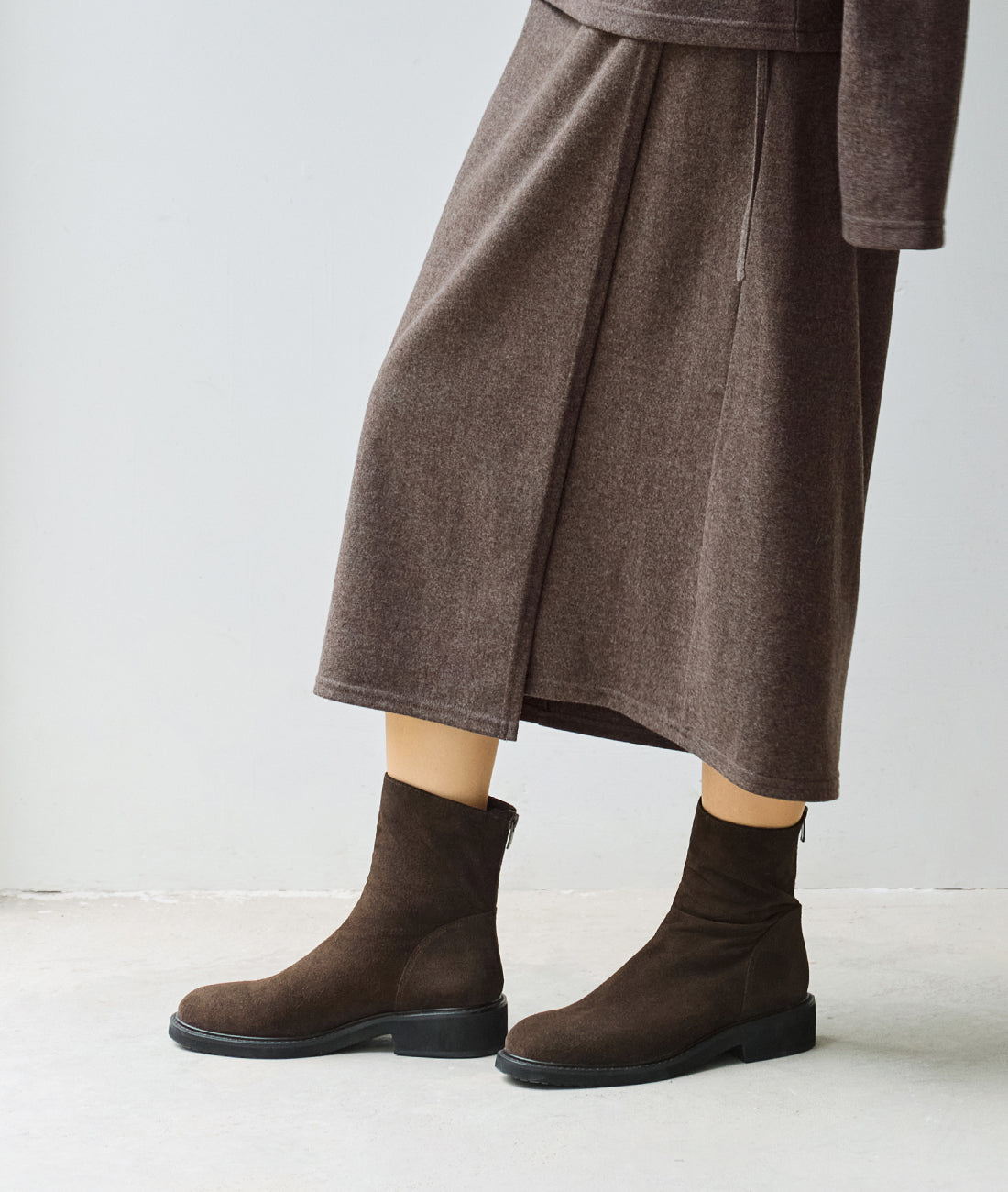 7or9 - Chestnut Parfait Air-touch Foam Boot - Air-touch Foam Boots