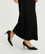 Black Angelica Pump