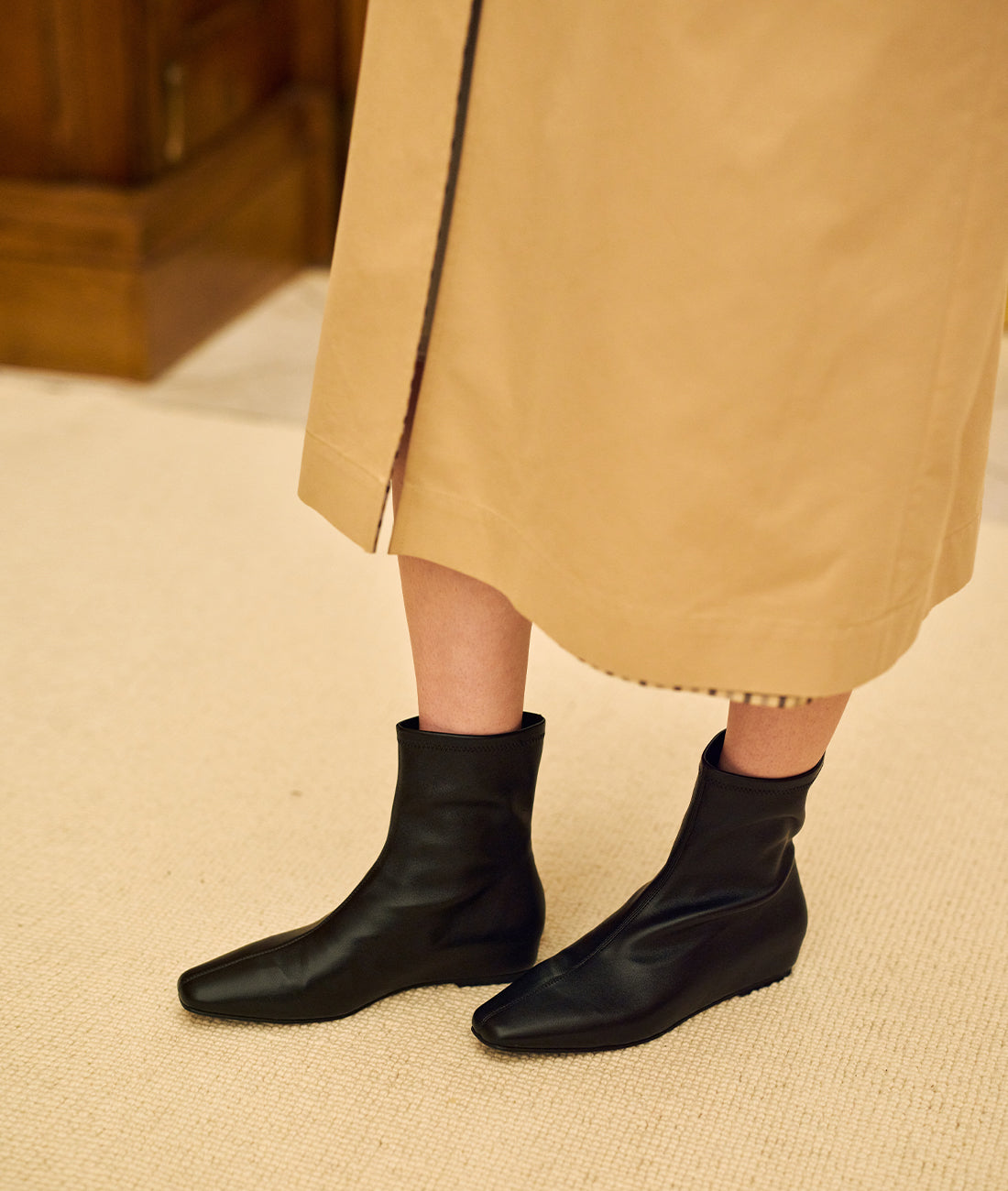 Oolong Tea Air-touch Foam Boot