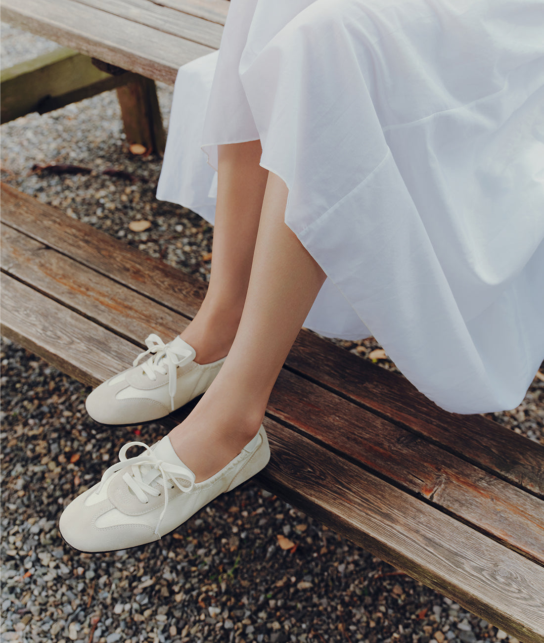 Cream Marshmallow Sneaker