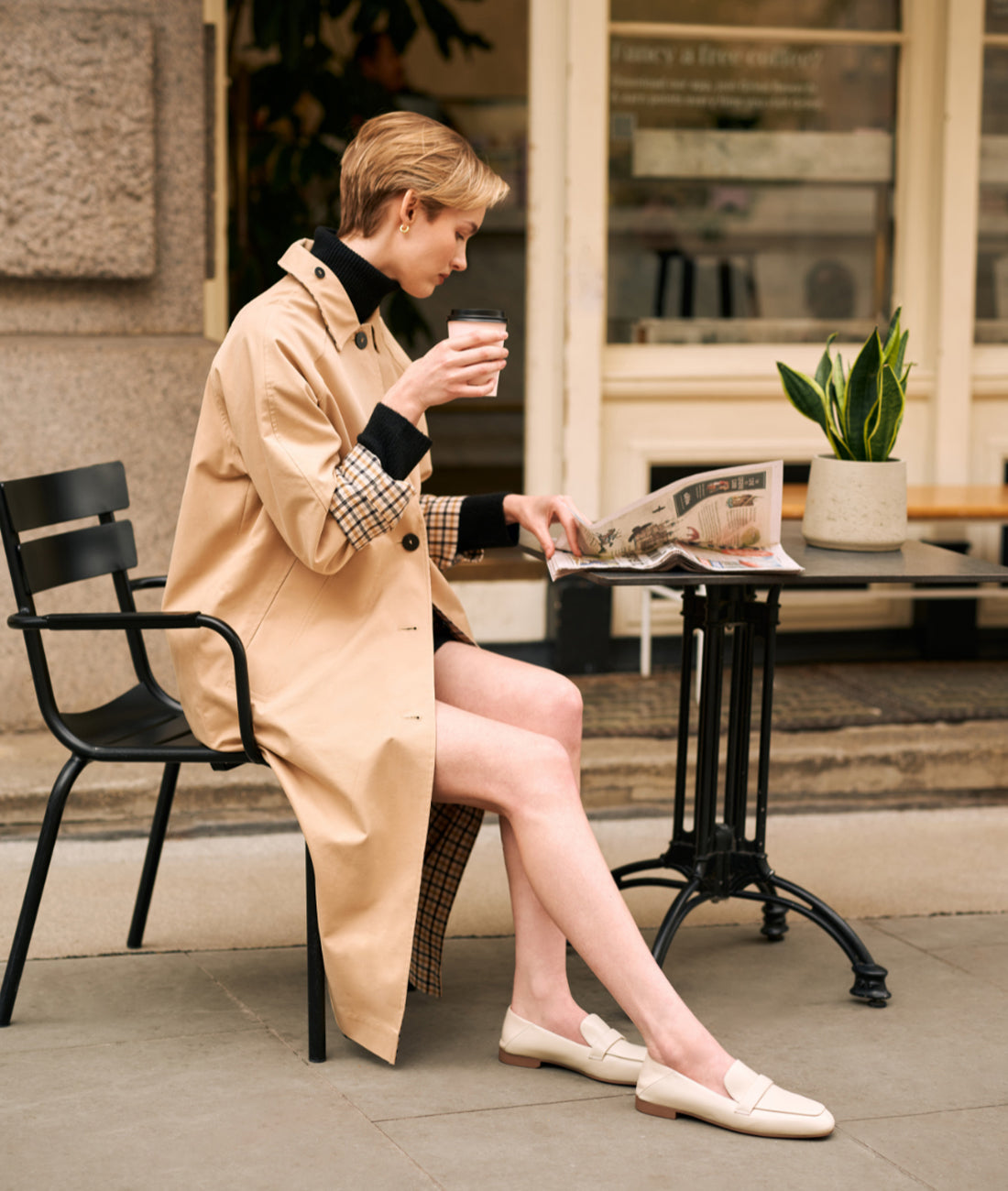 7or9 - Creamy Bun Loafer - Flats&Loafers
