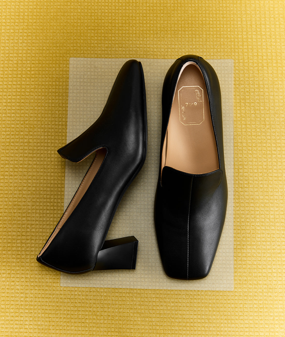7or9 - Black Sandalwood Pump - Pumps