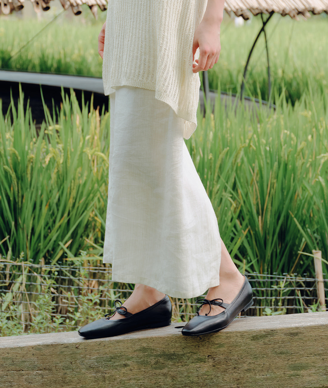 7or9 - Black Gnocchi Mary Jane - Flats&Loafers