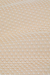 Pearl Tulle Flat