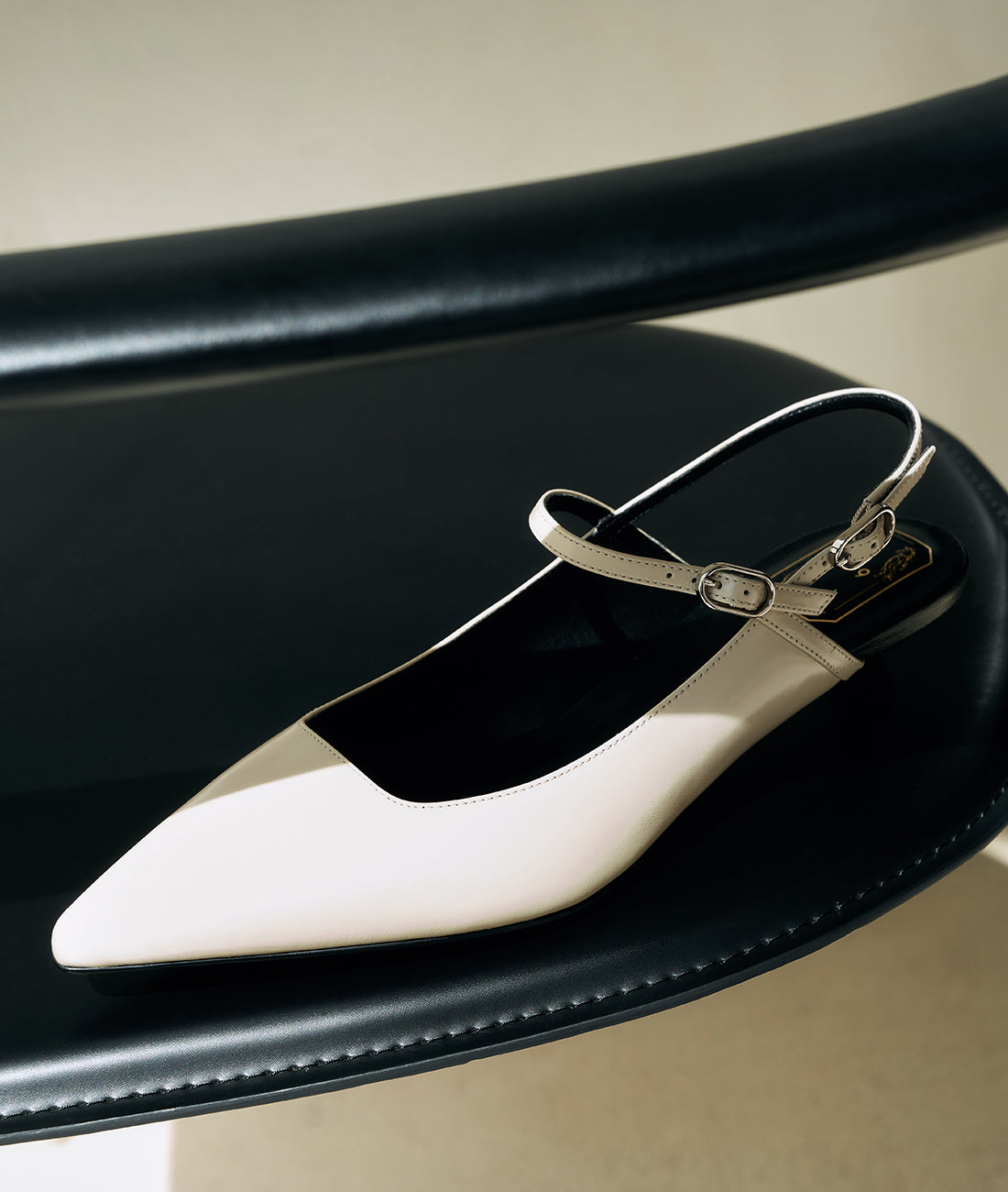7or9 - Ivory Pearl Slingback - Slingbacks